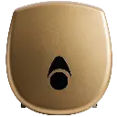 6TJ-MBR-Myriad-Recycled-Matte-Brass-Small-Jumbo-Dispenser-front-600x600.webp