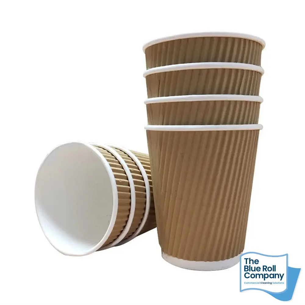 Kraft Brown Ripple Coffee Cup