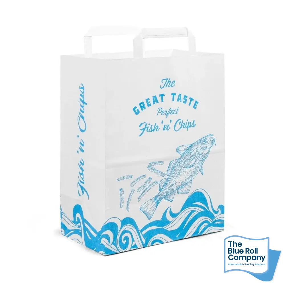 Fish and Chip Shop Paper Bag