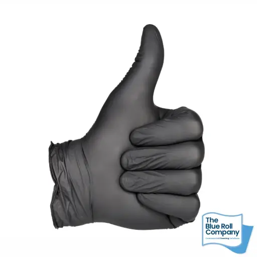 Powder Free Black Nitrile Gloves