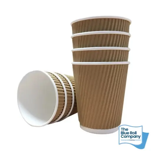 Kraft Brown Ripple Coffee Cup