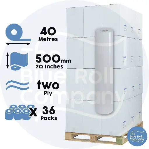 Couch / Hygiene Roll - 500mm/20" - Pallet